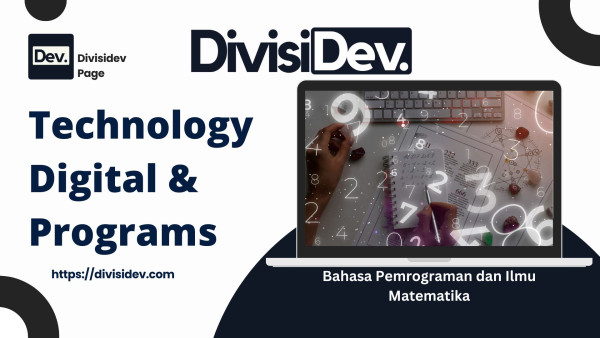 6 Keterkaitan Bahasa Pemrograman dan Ilmu Matematika